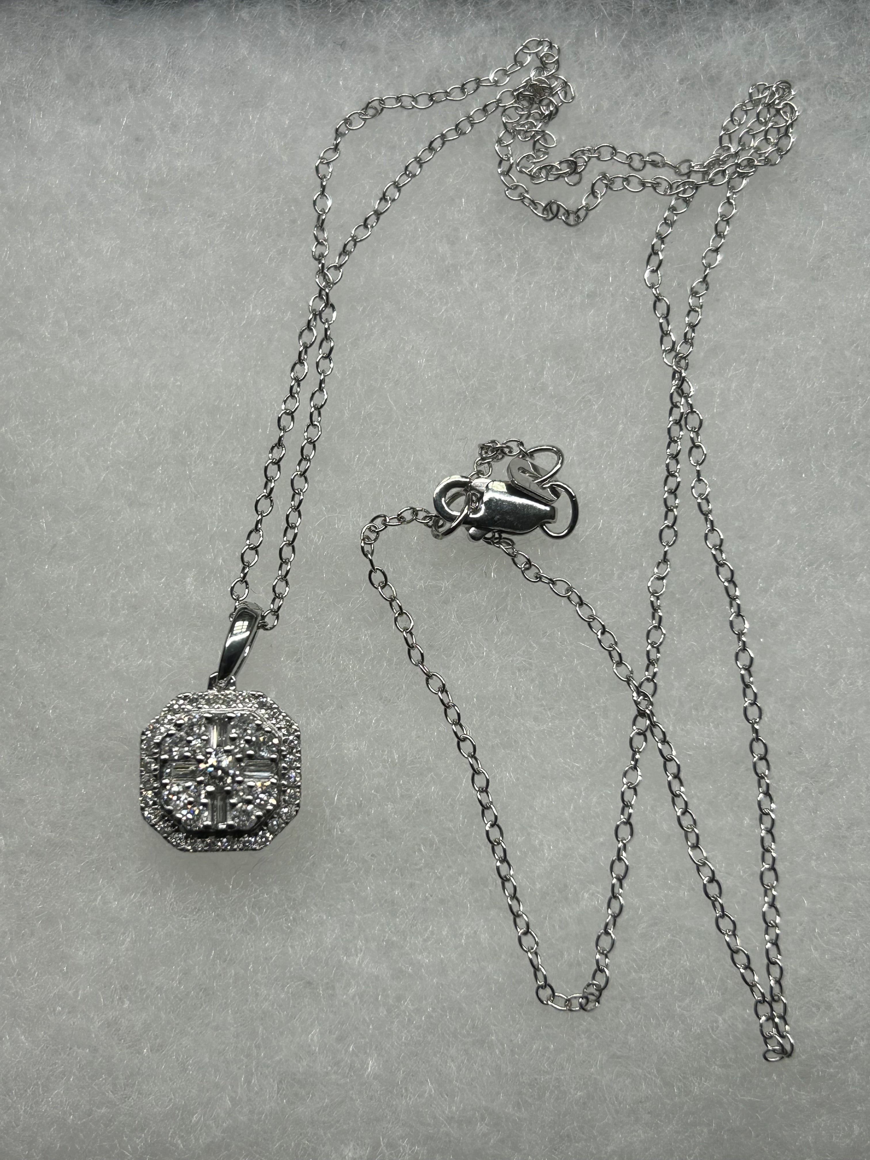 10k Diamond Pendant