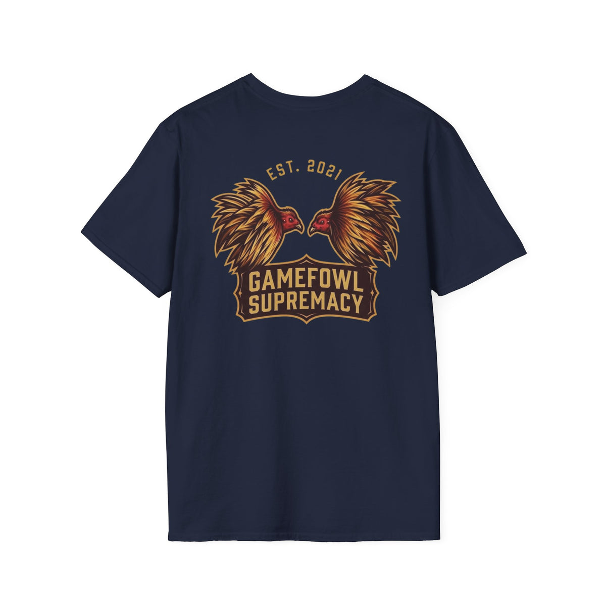 Gamefowl Supremacy T-Shirt — Rooster Fight Vintage Graphic Tee