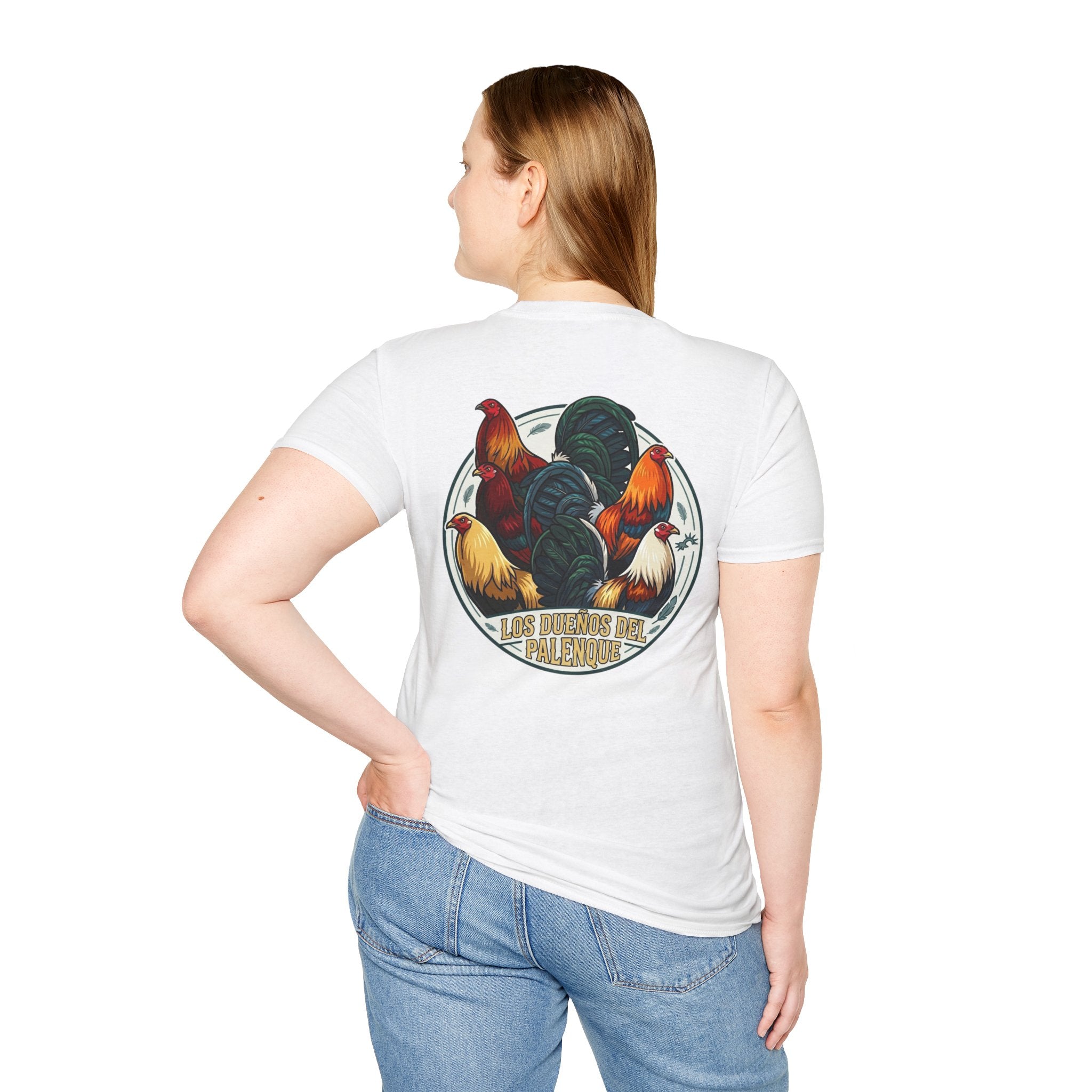 Los Dueños Del Palenque Diamond Fox Tee — Minimal Animal Graphic T‑Shirt