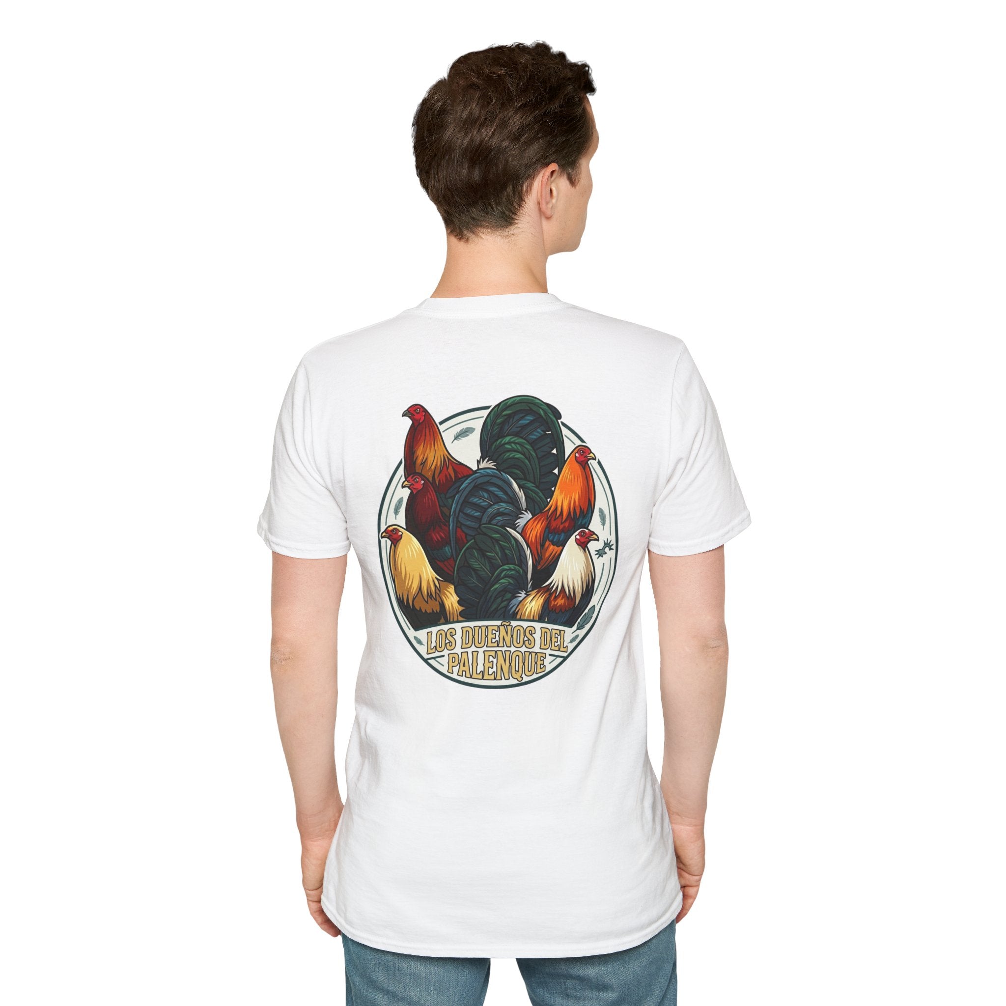 Los Dueños Del Palenque Diamond Fox Tee — Minimal Animal Graphic T‑Shirt