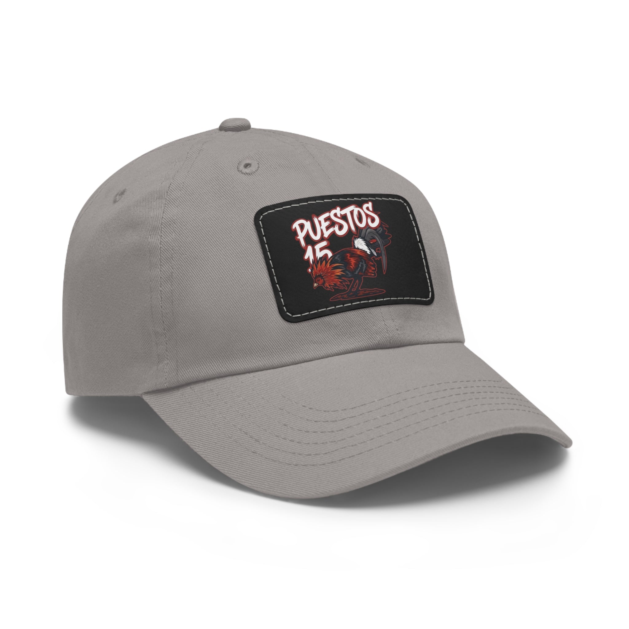 Puestos 15 Skull Graphic Hat with Leather Patch