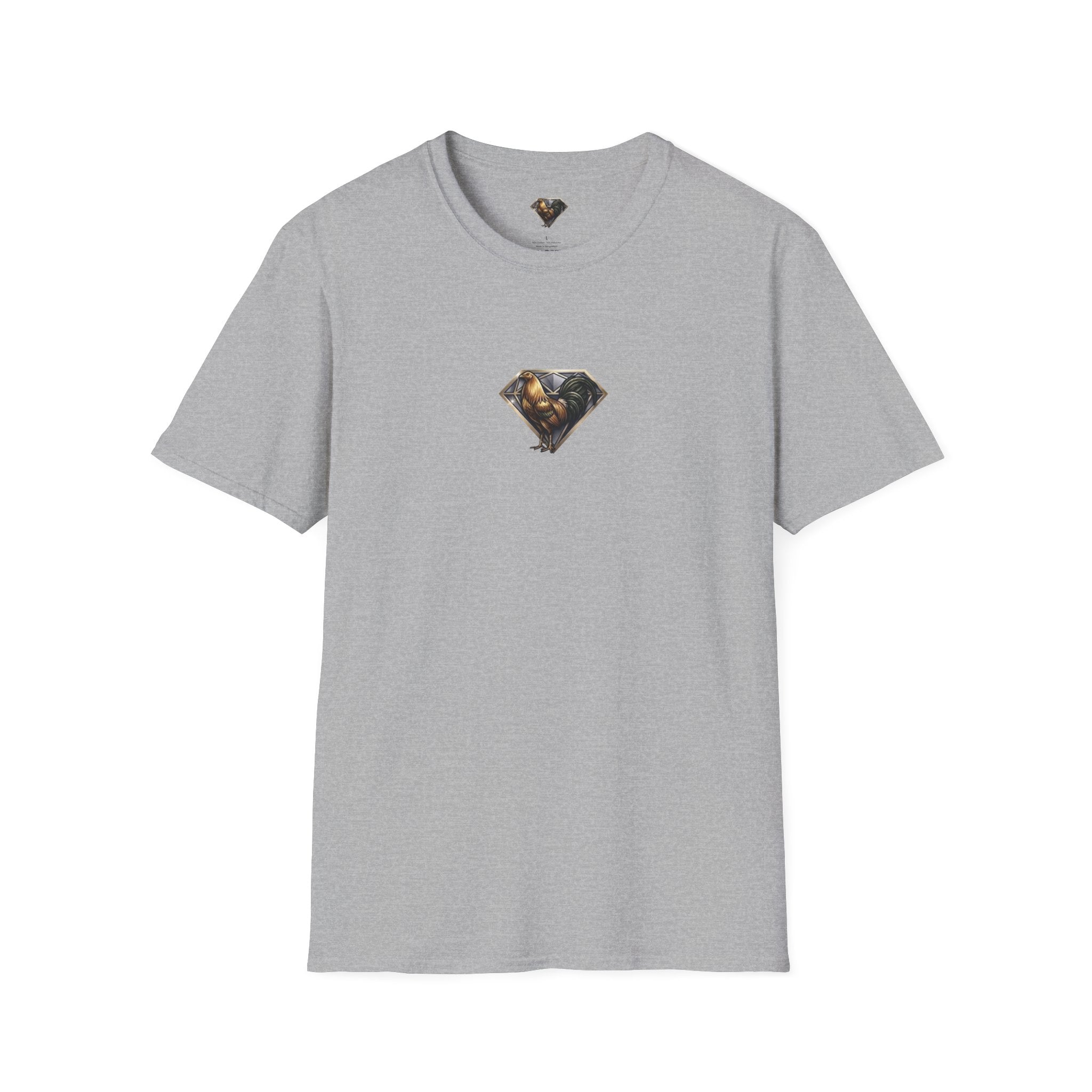 Los Dueños Del Palenque Diamond Fox Tee — Minimal Animal Graphic T‑Shirt