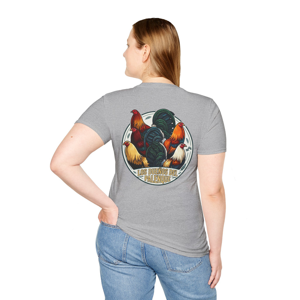 Los Dueños Del Palenque Diamond Fox Tee — Minimal Animal Graphic T‑Shirt