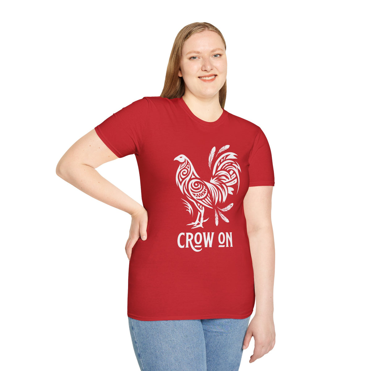 Crow On Vintage T-Shirt