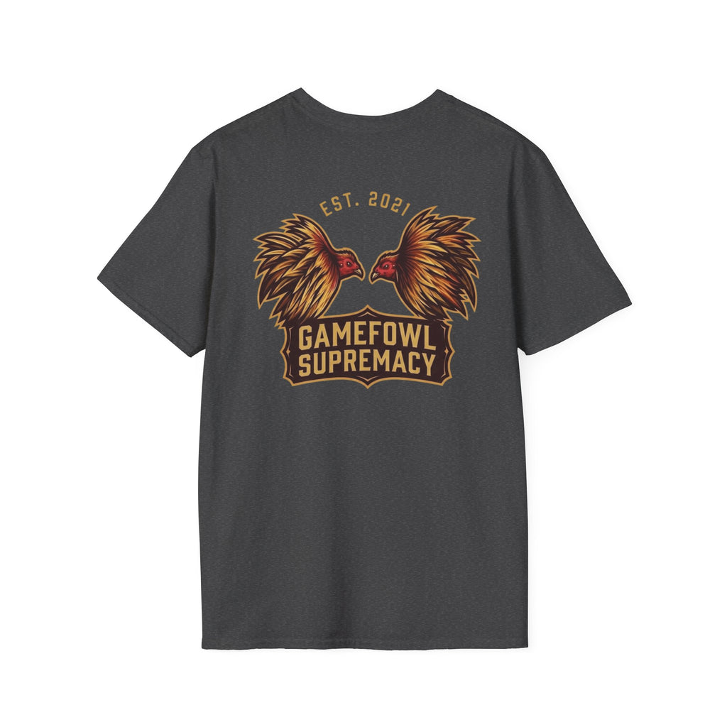 Gamefowl Supremacy T-Shirt — Rooster Fight Vintage Graphic Tee