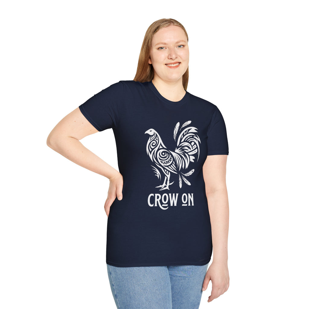 Crow On Vintage T-Shirt