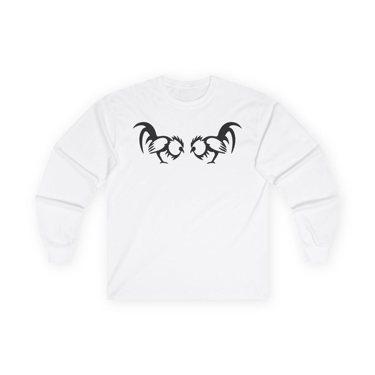 Rooster Mirror Long Sleeve Tee – Vintage