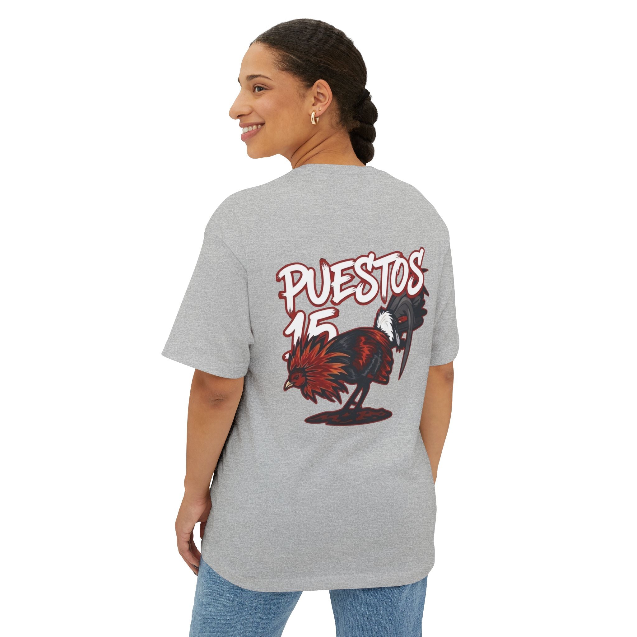 Puestos 15 Unisex Oversized Boxy Tee