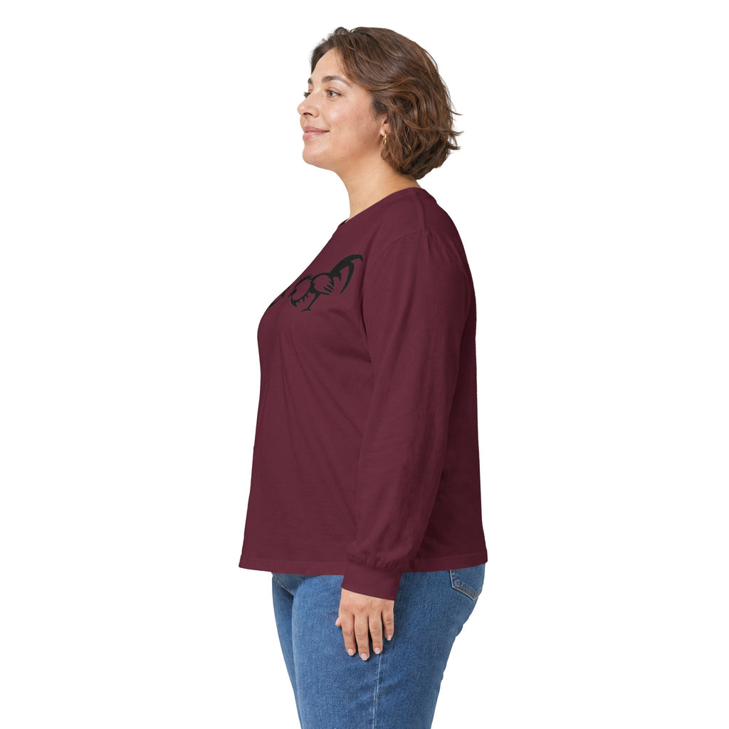 Rooster Mirror Long Sleeve Tee – Vintage