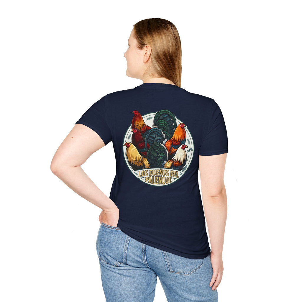 Los Dueños Del Palenque Diamond Fox Tee — Minimal Animal Graphic T‑Shirt