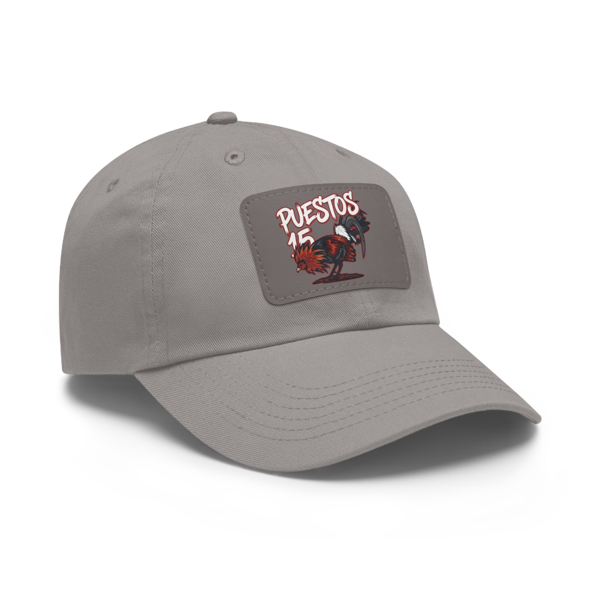 Puestos 15 Skull Graphic Hat with Leather Patch
