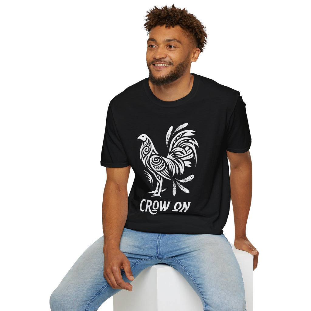 Crow On Vintage T-Shirt