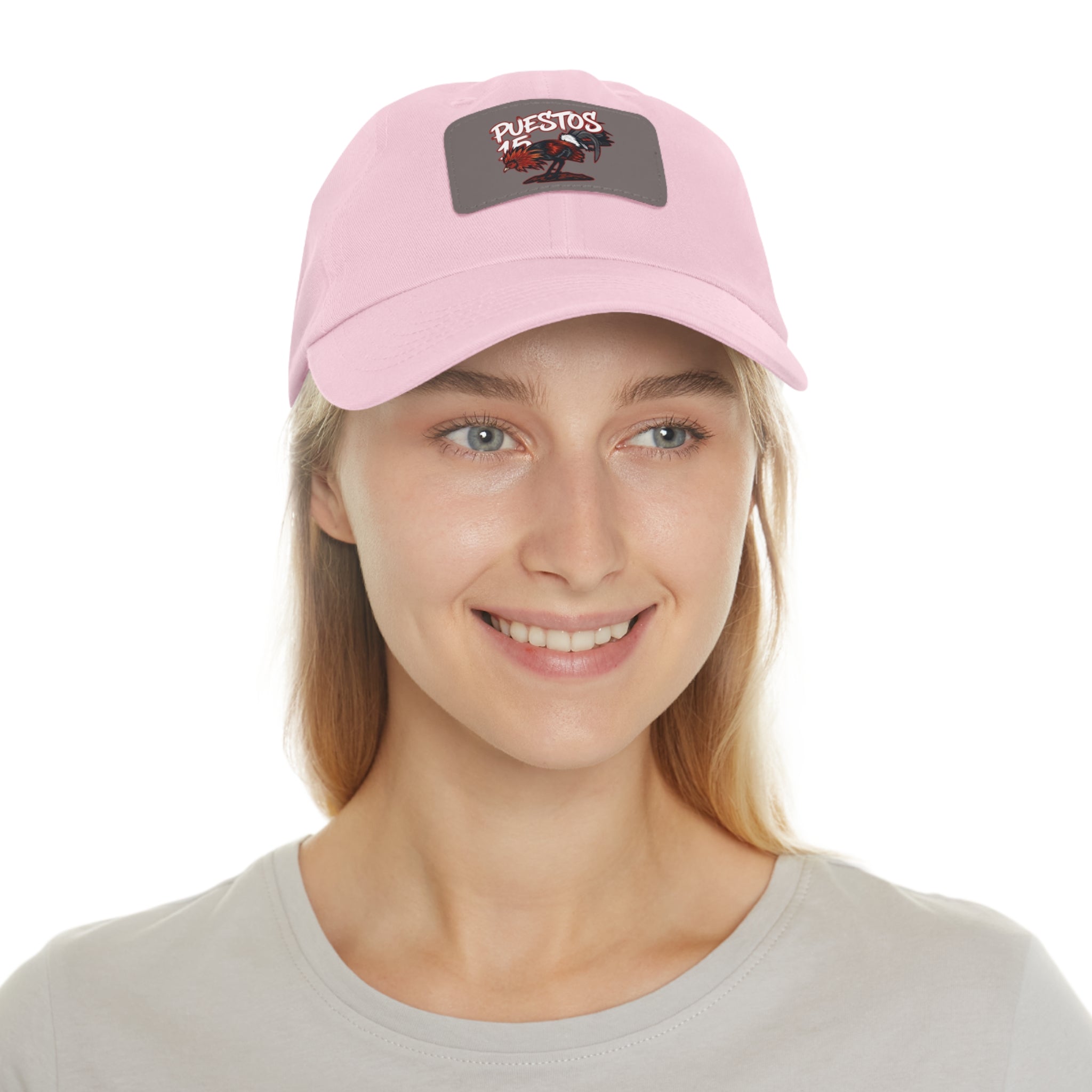 Puestos 15 Skull Graphic Hat with Leather Patch