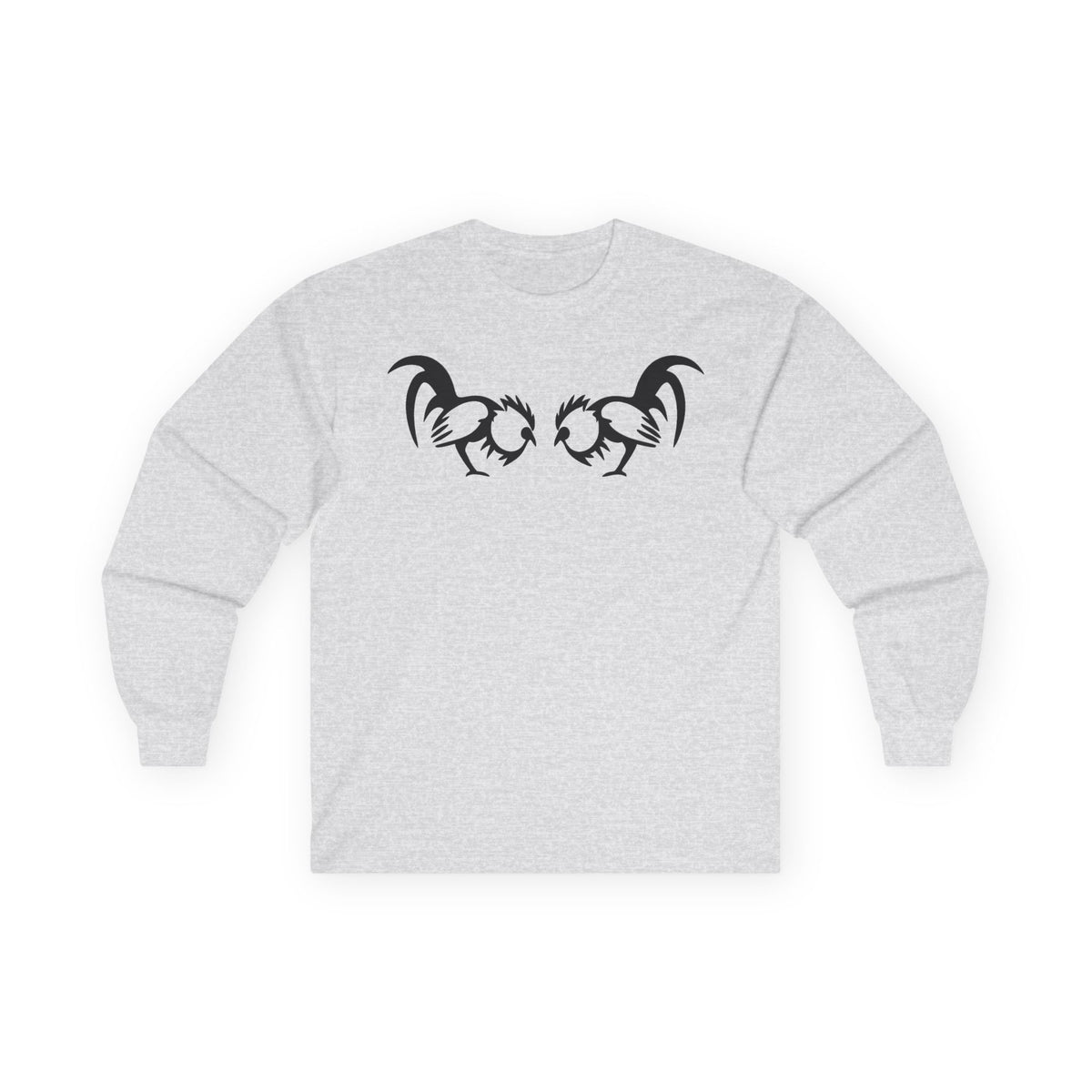 Rooster Mirror Long Sleeve Tee – Vintage