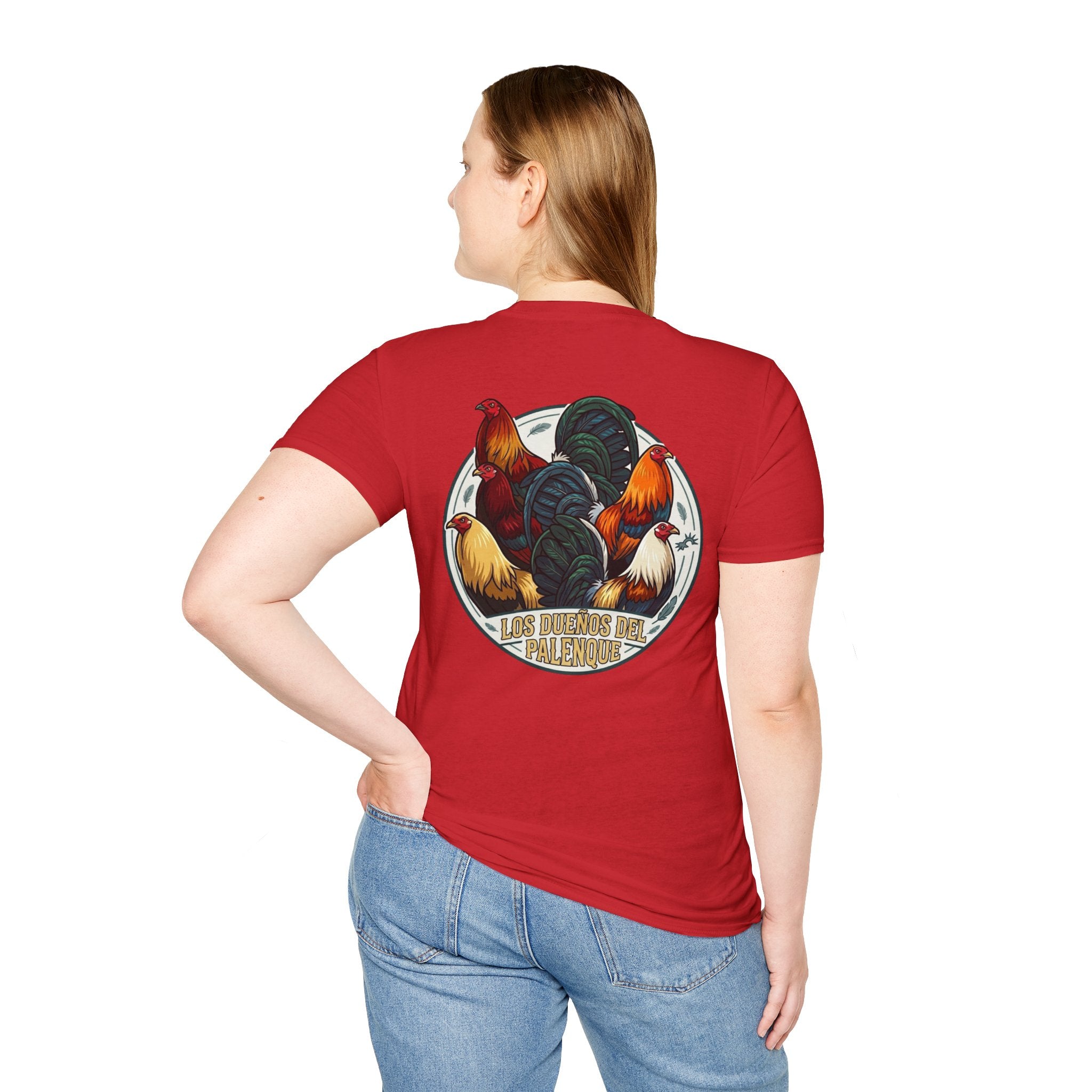 Los Dueños Del Palenque Diamond Fox Tee — Minimal Animal Graphic T‑Shirt