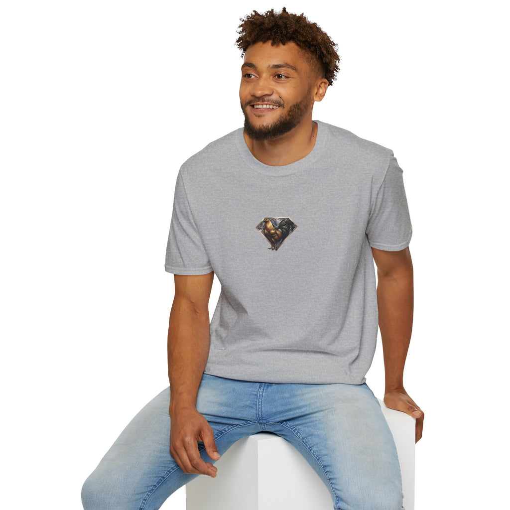 Los Dueños Del Palenque Diamond Fox Tee — Minimal Animal Graphic T‑Shirt