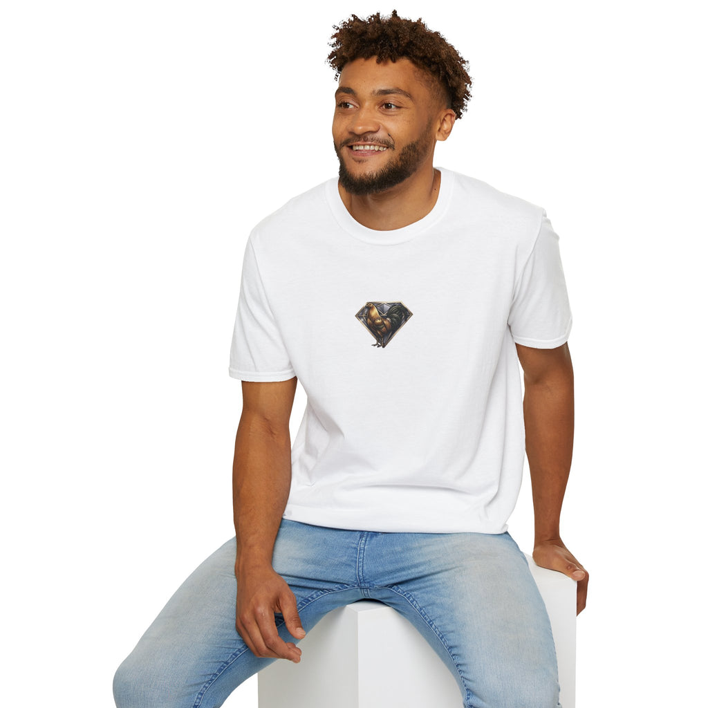 Los Dueños Del Palenque Diamond Fox Tee — Minimal Animal Graphic T‑Shirt