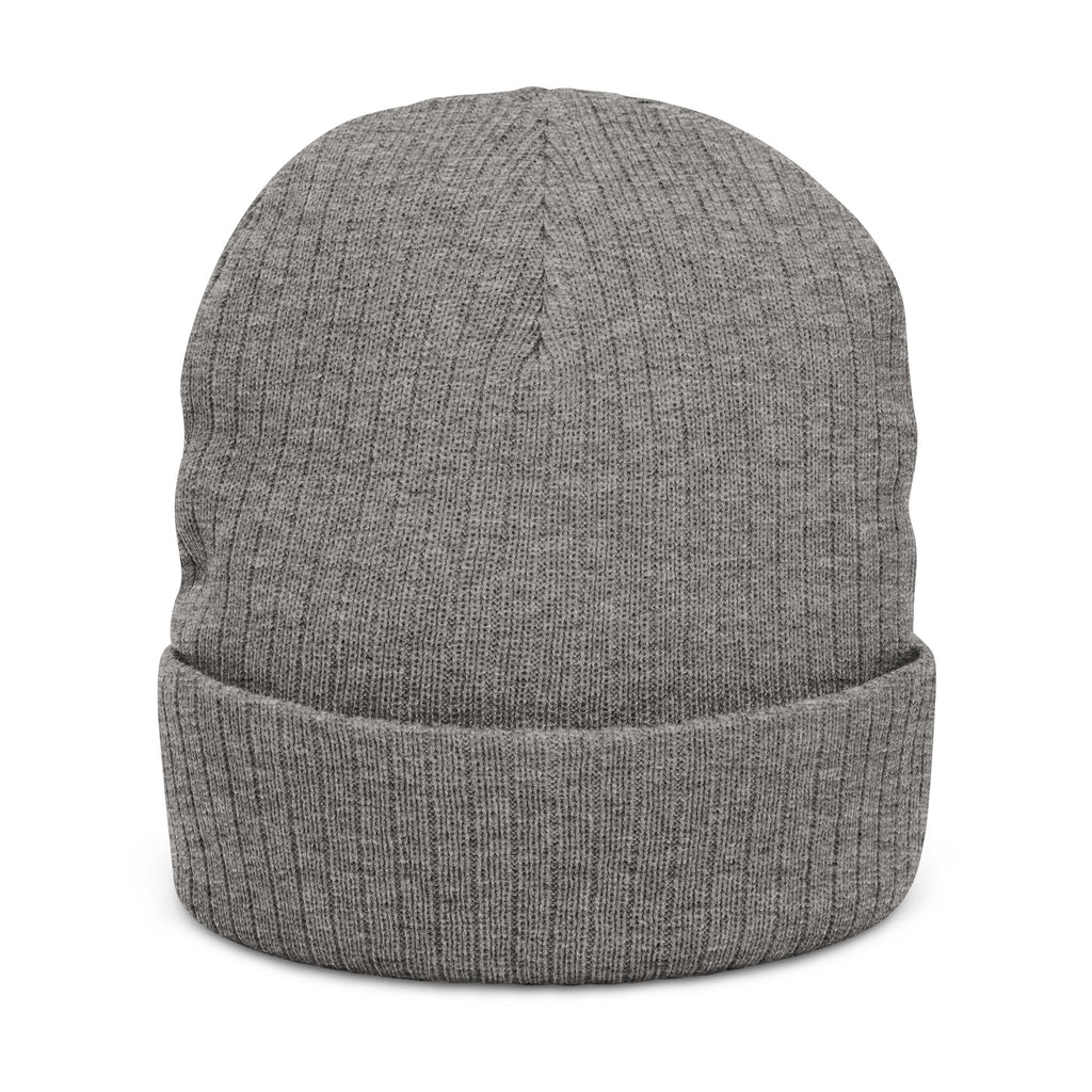 Puestos 15 Embroidered Beanie | Ribbed Knit Cuff Hat
