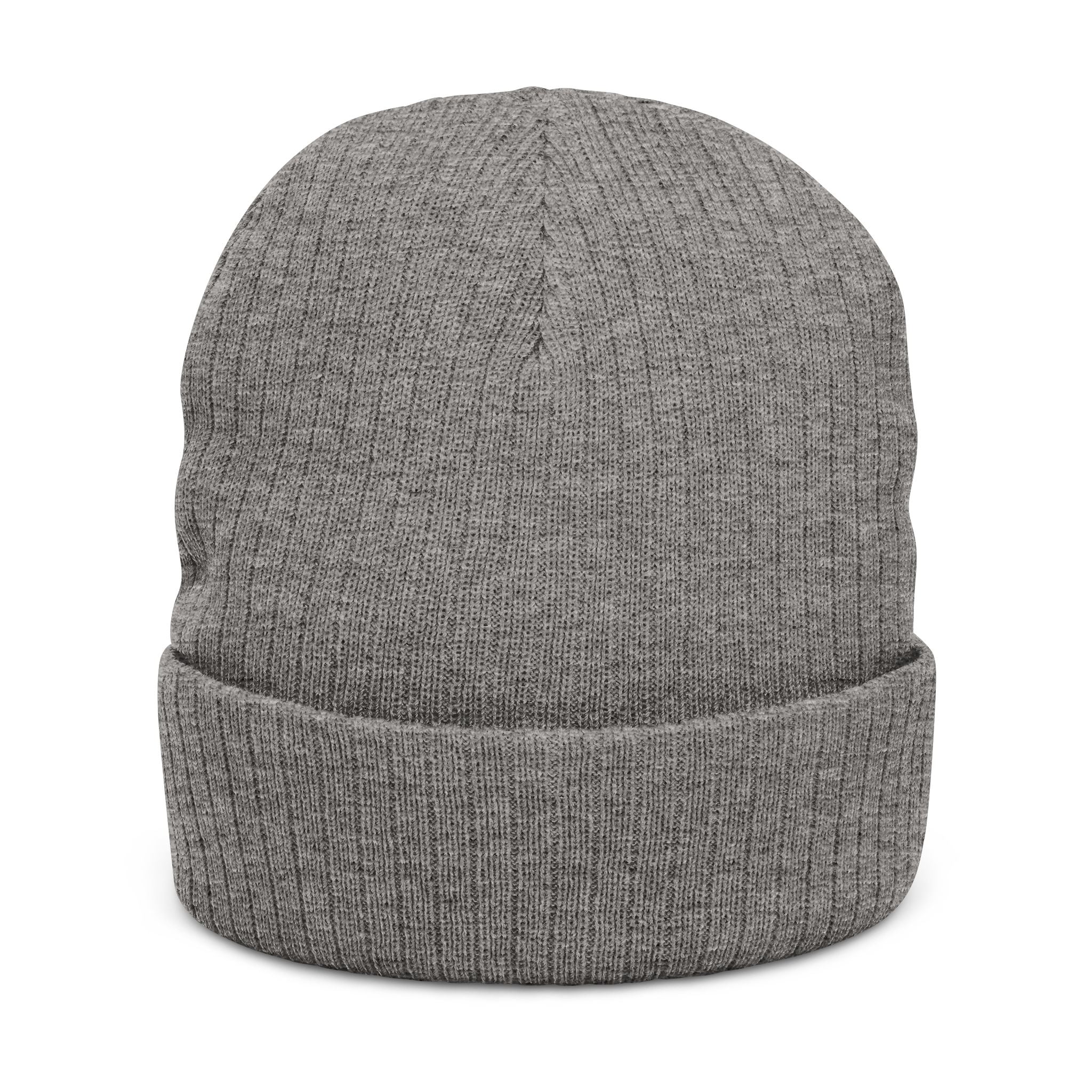 Puestos 15 Embroidered Beanie | Ribbed Knit Cuff Hat