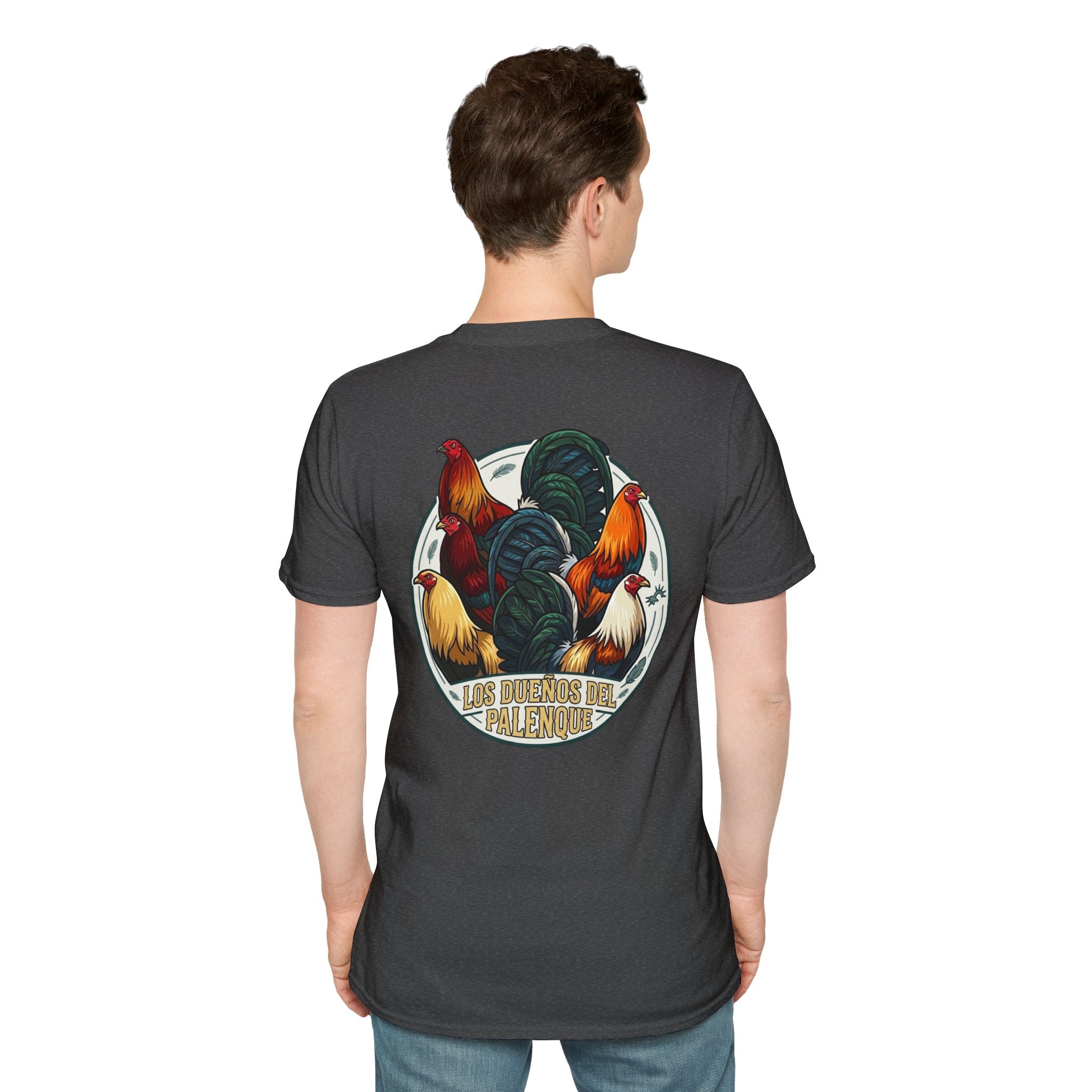 Los Dueños Del Palenque Diamond Fox Tee — Minimal Animal Graphic T‑Shirt