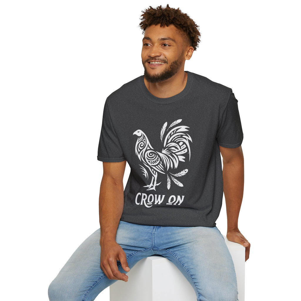 Crow On Vintage T-Shirt