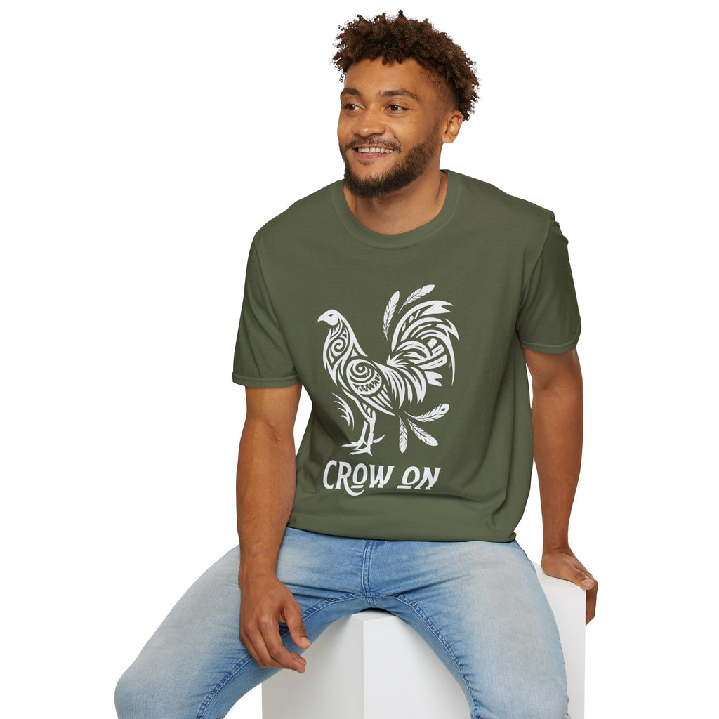 Crow On Vintage T-Shirt