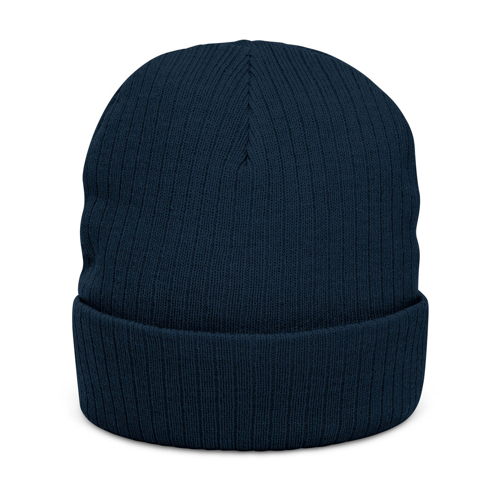 Puestos 15 Embroidered Beanie | Ribbed Knit Cuff Hat