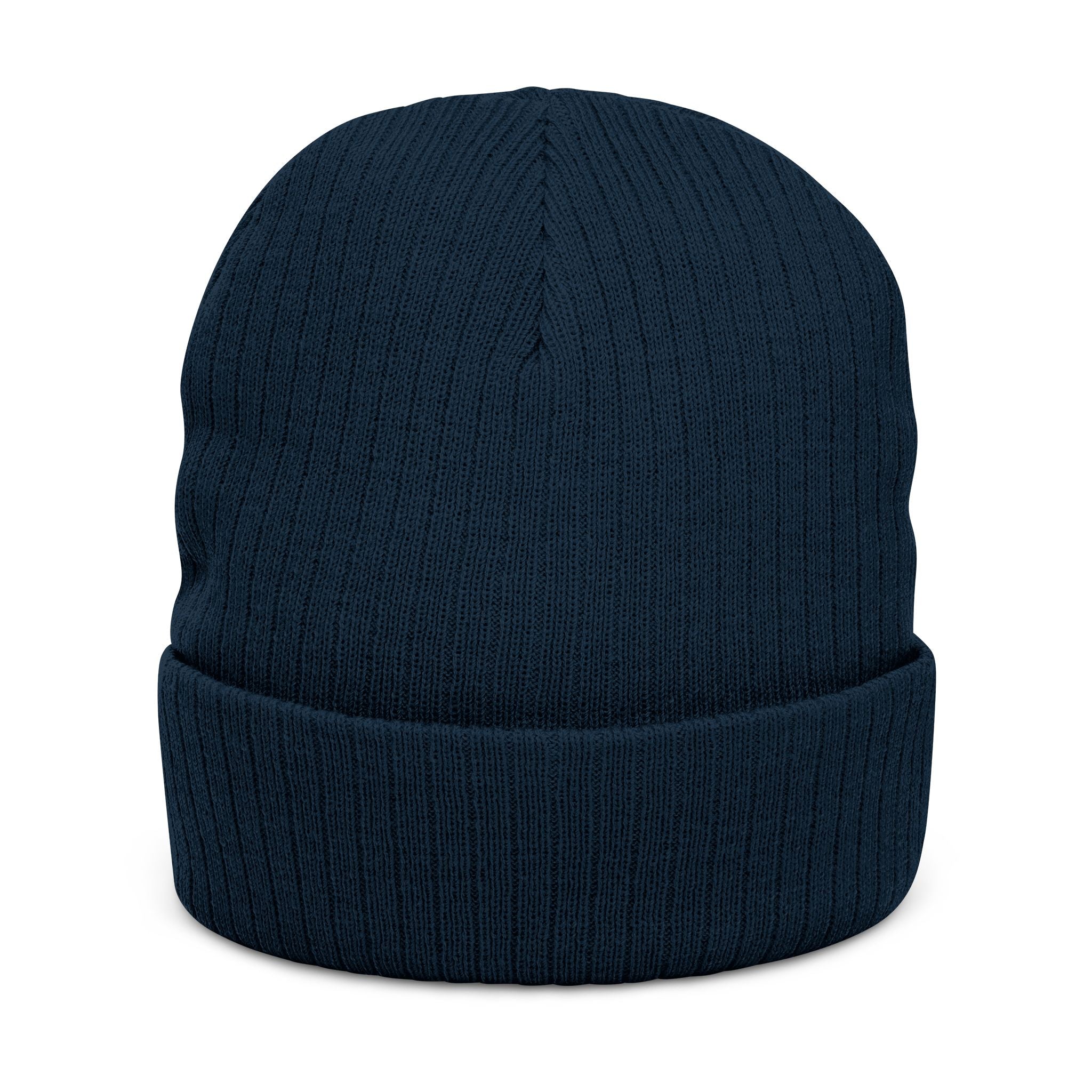 Puestos 15 Embroidered Beanie | Ribbed Knit Cuff Hat
