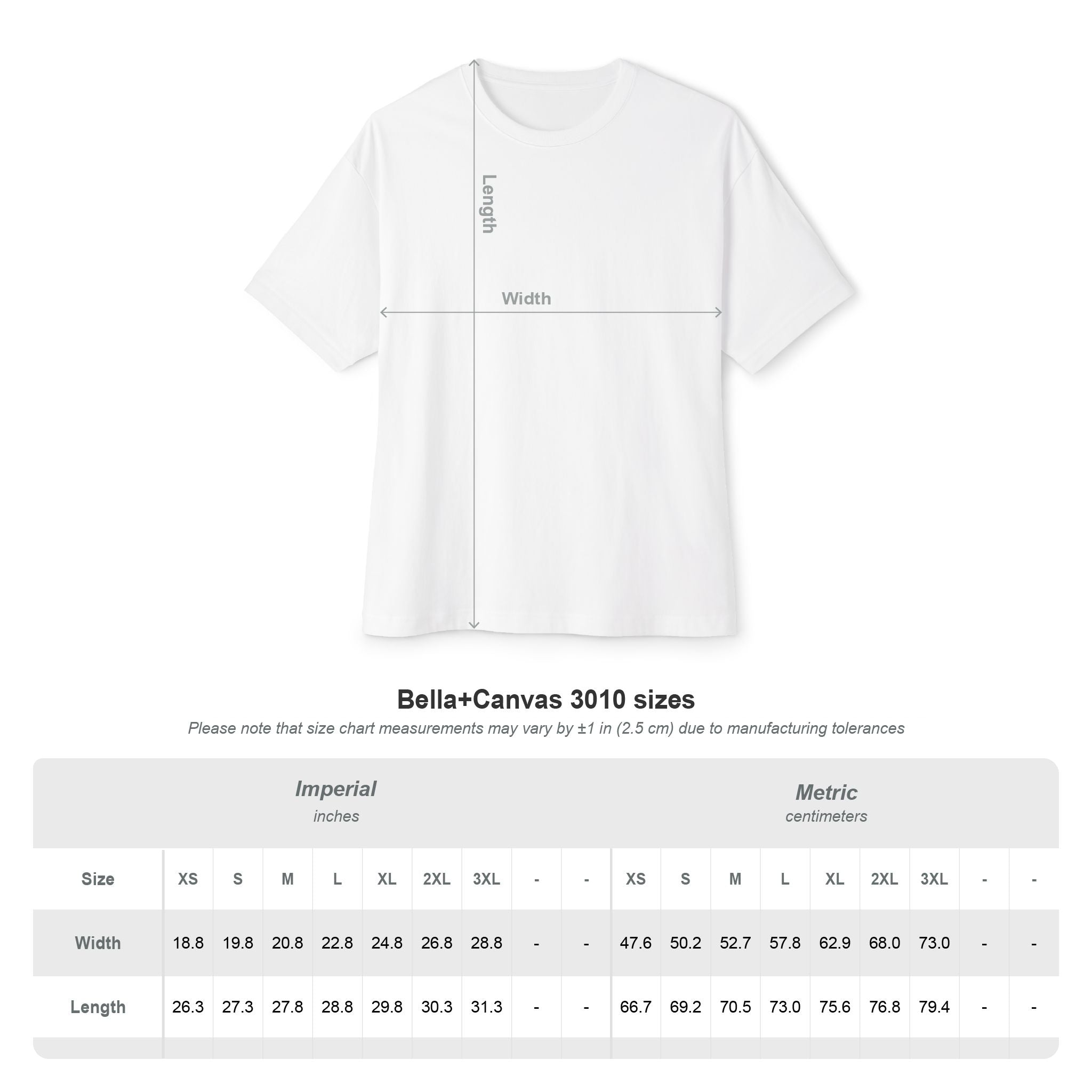 Puestos 15 Unisex Oversized Boxy Tee
