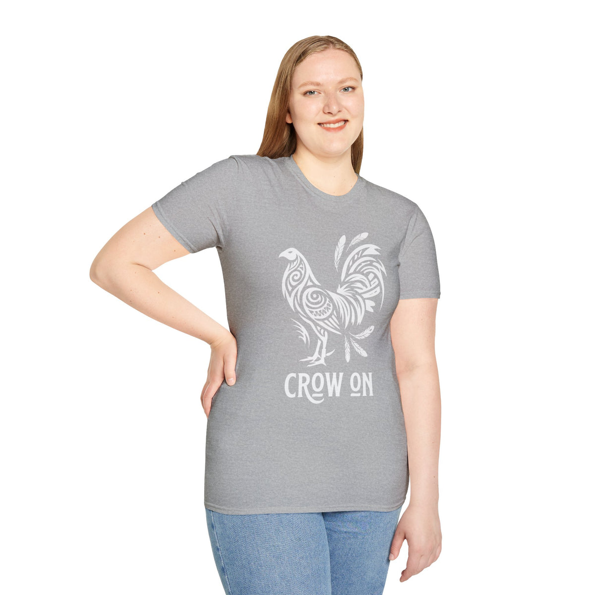 Crow On Vintage T-Shirt