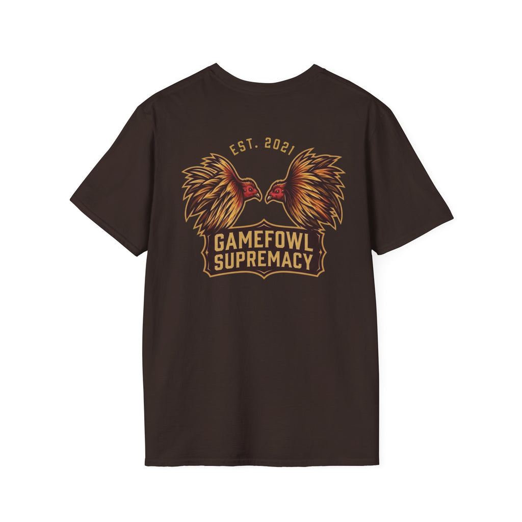 Gamefowl Supremacy T-Shirt — Rooster Fight Vintage Graphic Tee