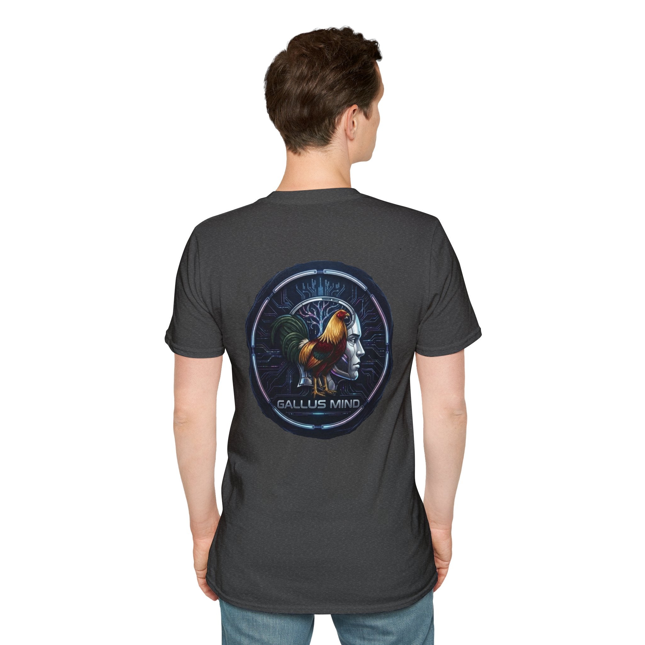 Gallus Mind T-Shirt — Dark Gothic Gem Graphic Tee