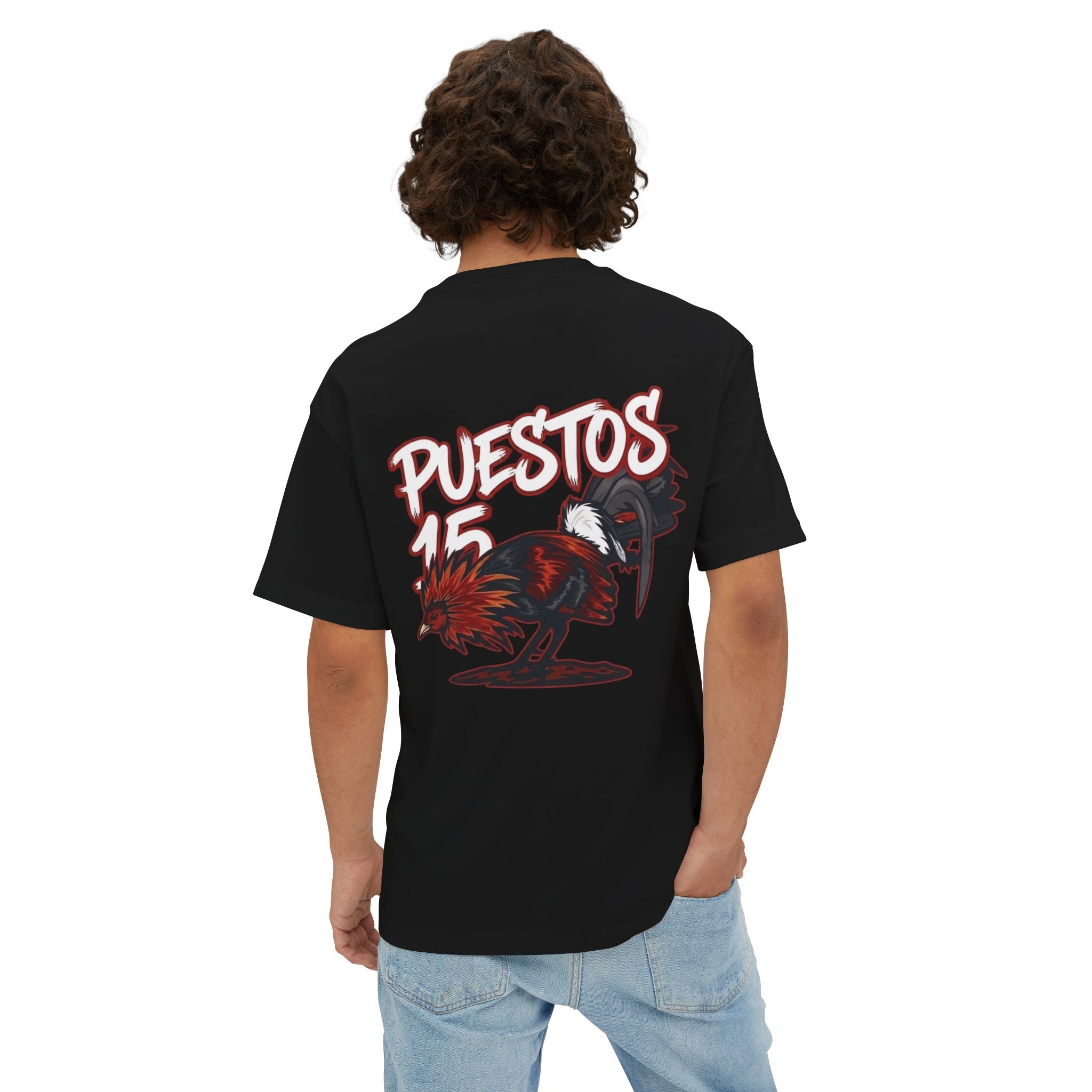 Puestos 15 Unisex Oversized Boxy Tee