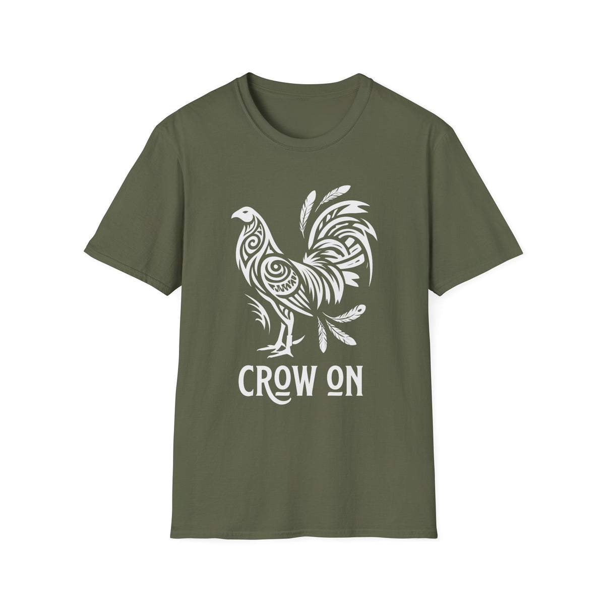 Crow On Vintage T-Shirt