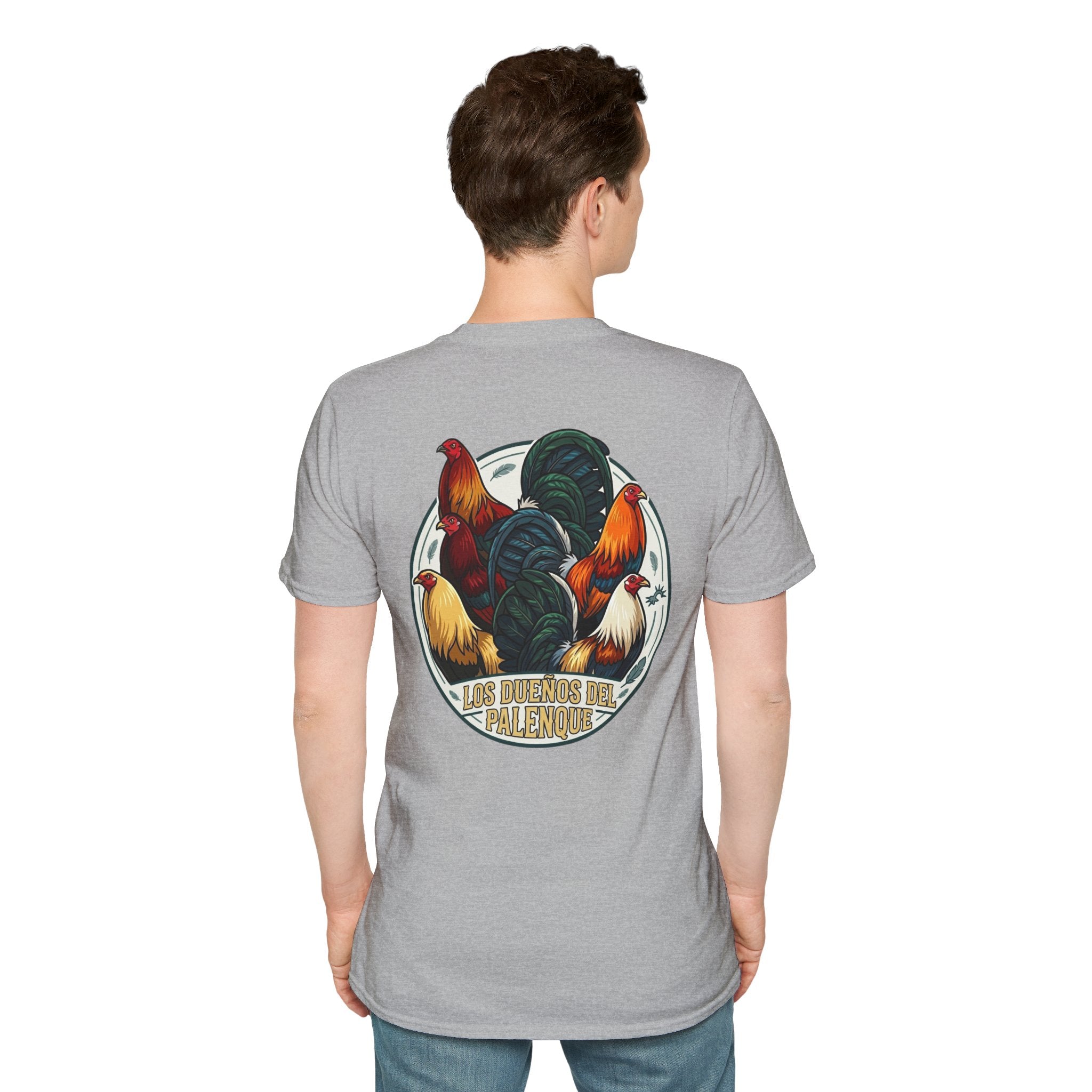 Los Dueños Del Palenque Diamond Fox Tee — Minimal Animal Graphic T‑Shirt