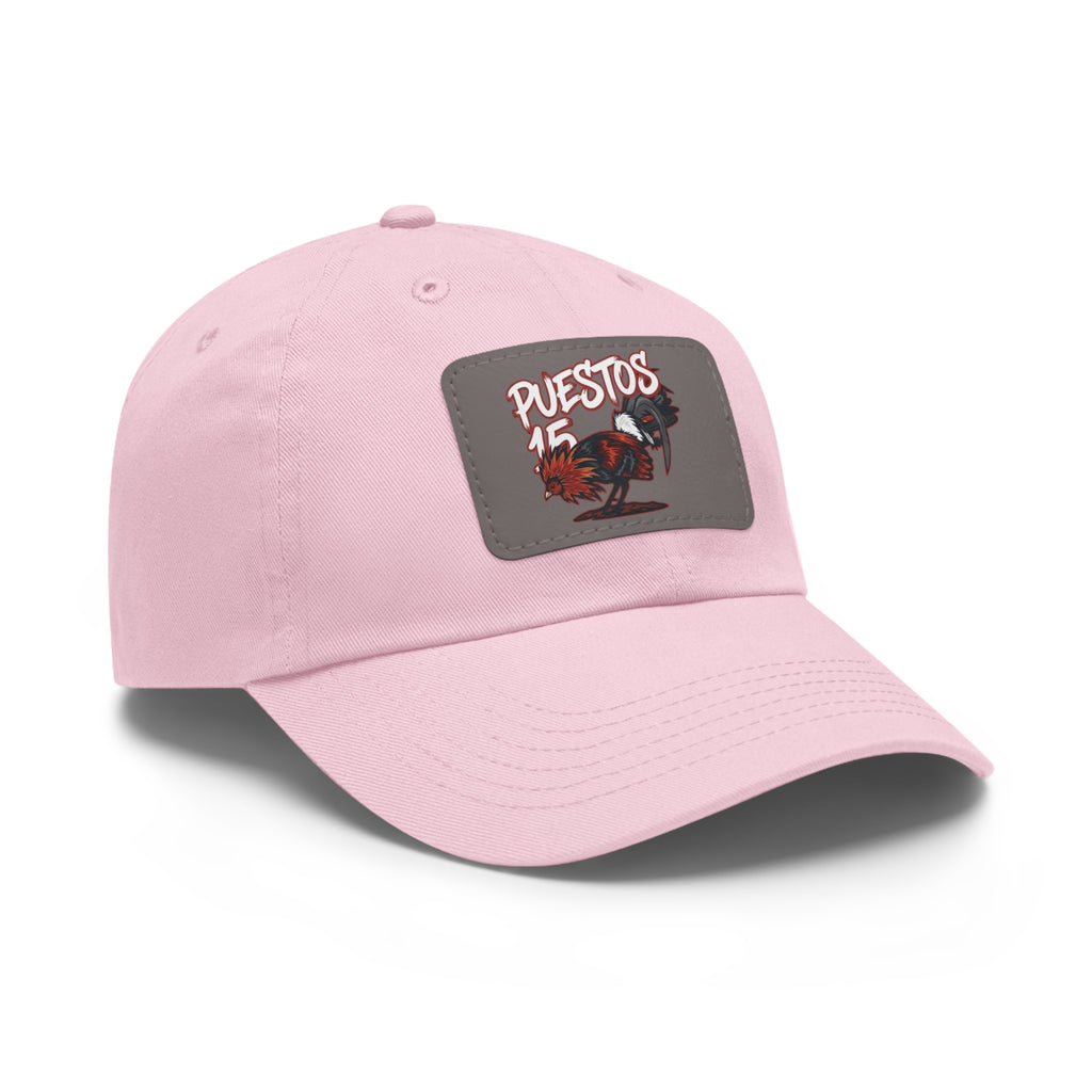 Puestos 15 Skull Graphic Hat with Leather Patch