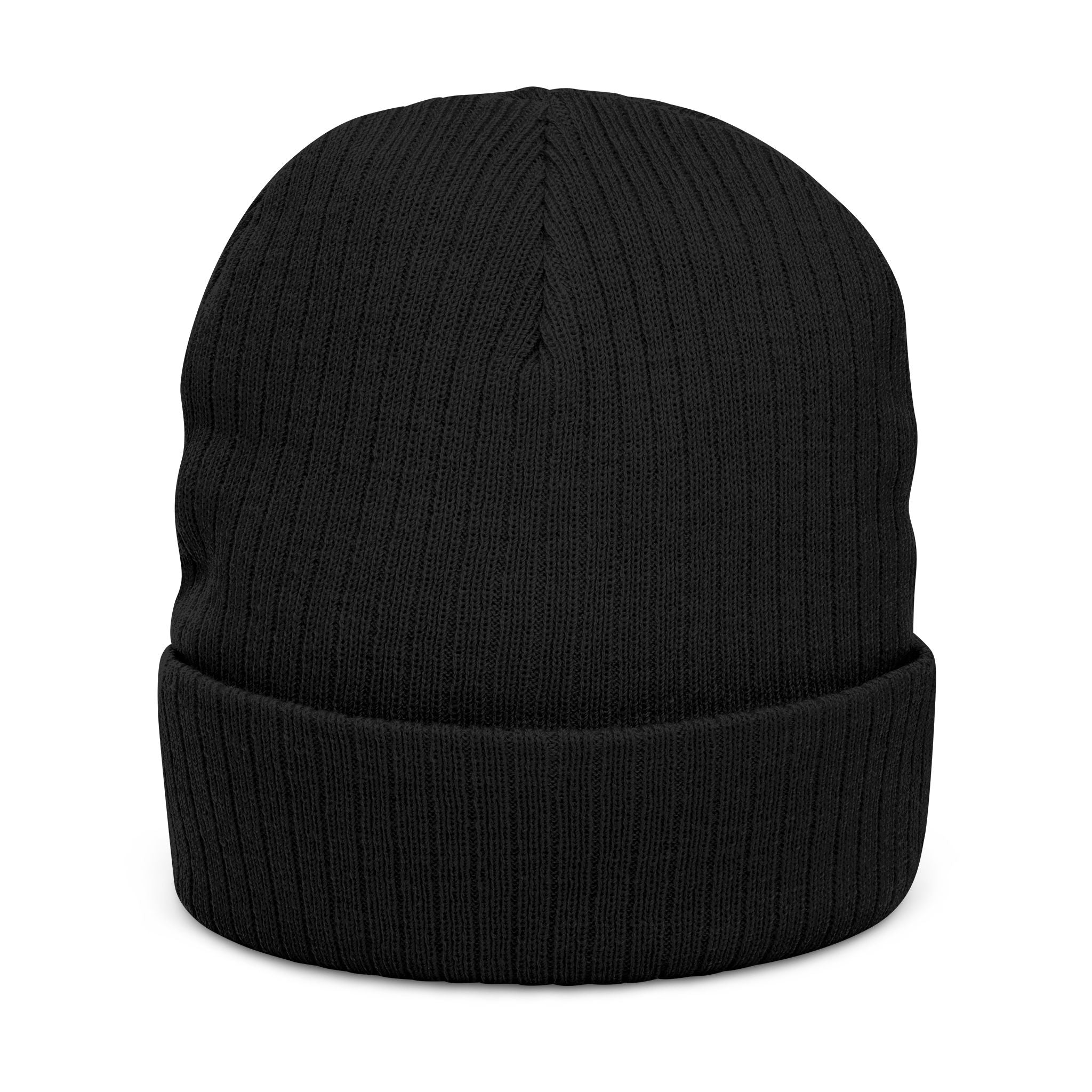 Puestos 15 Embroidered Beanie | Ribbed Knit Cuff Hat