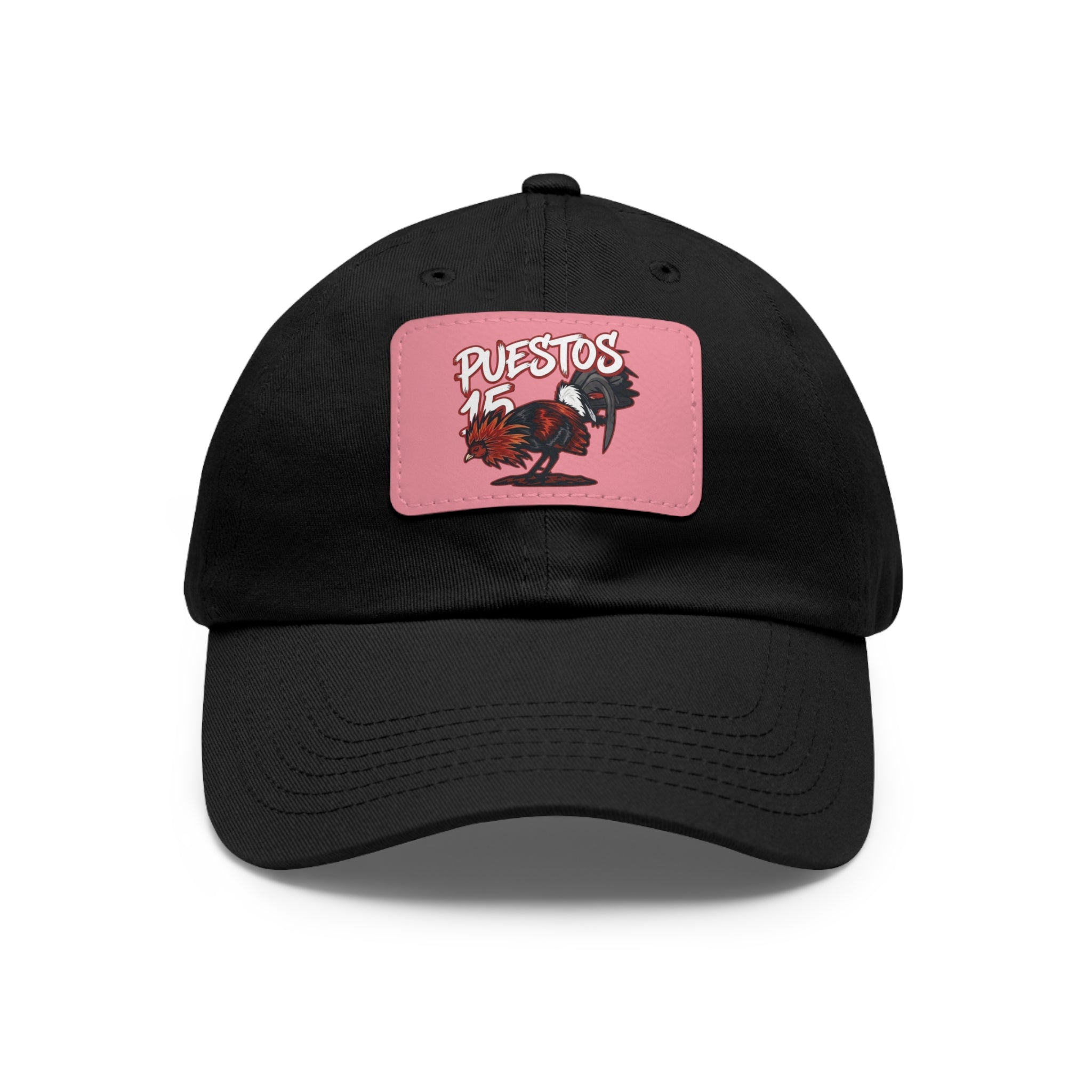 Puestos 15 Skull Graphic Hat with Leather Patch