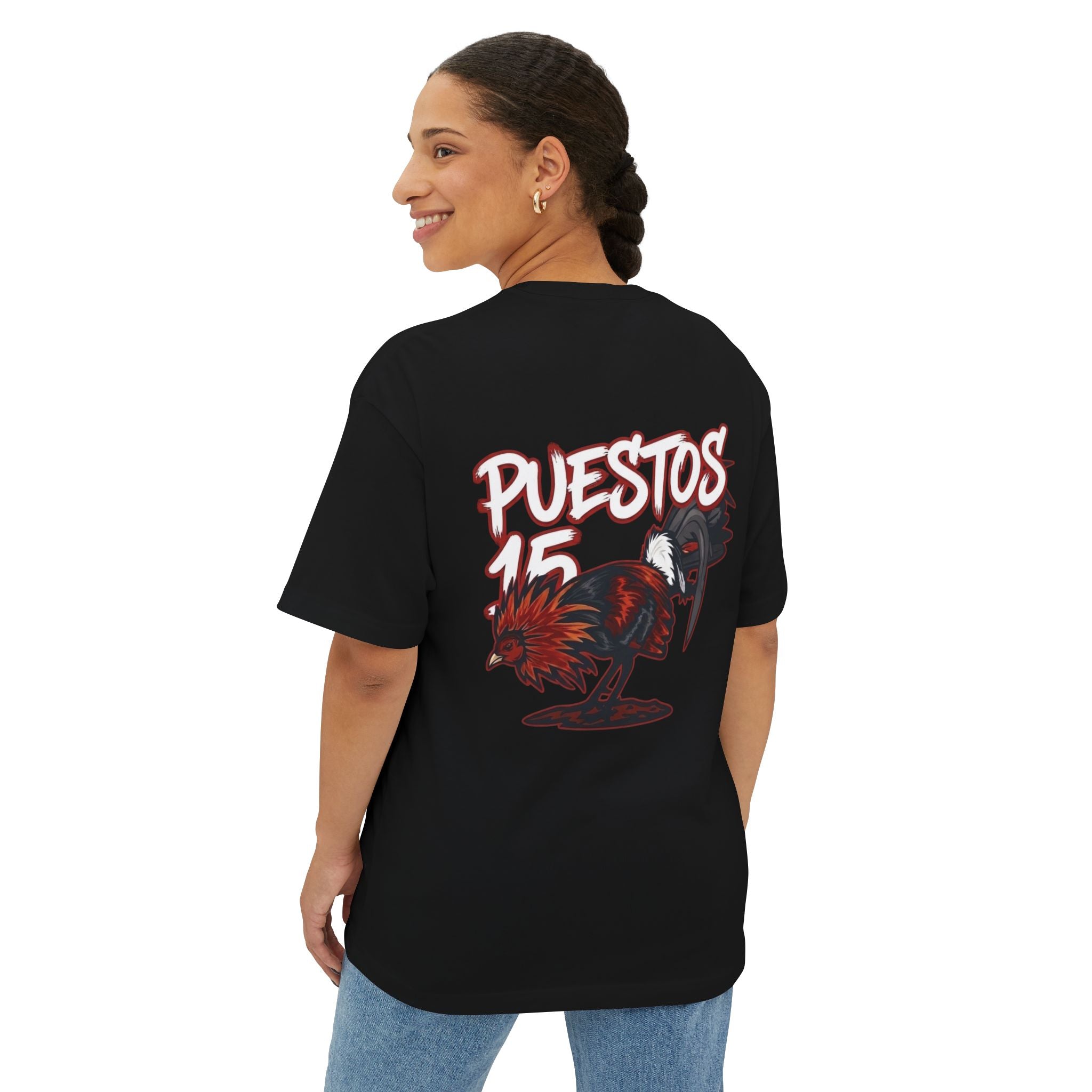 Puestos 15 Unisex Oversized Boxy Tee