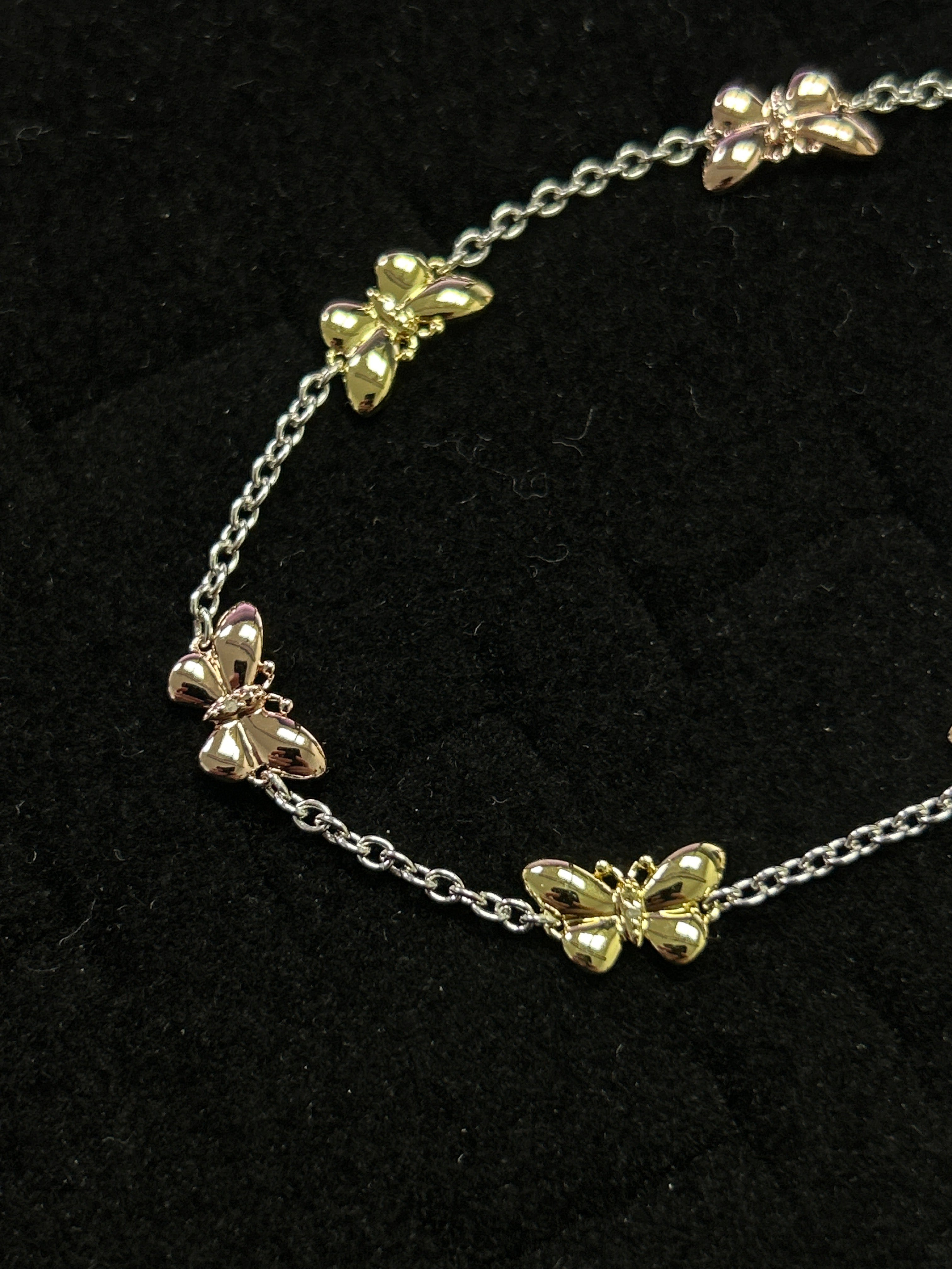 925 Butterfly Bracelet