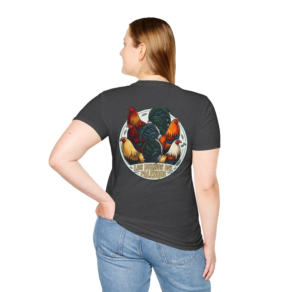 Los Dueños Del Palenque Diamond Fox Tee — Minimal Animal Graphic T‑Shirt