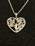 Family tree necklace