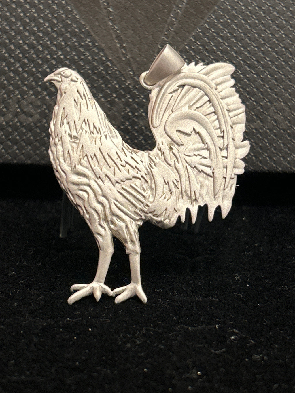 Silver 2x2 inch pendant