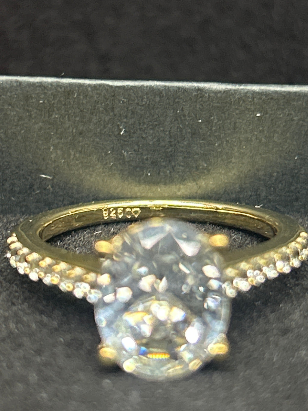 Silver Engagement Ring