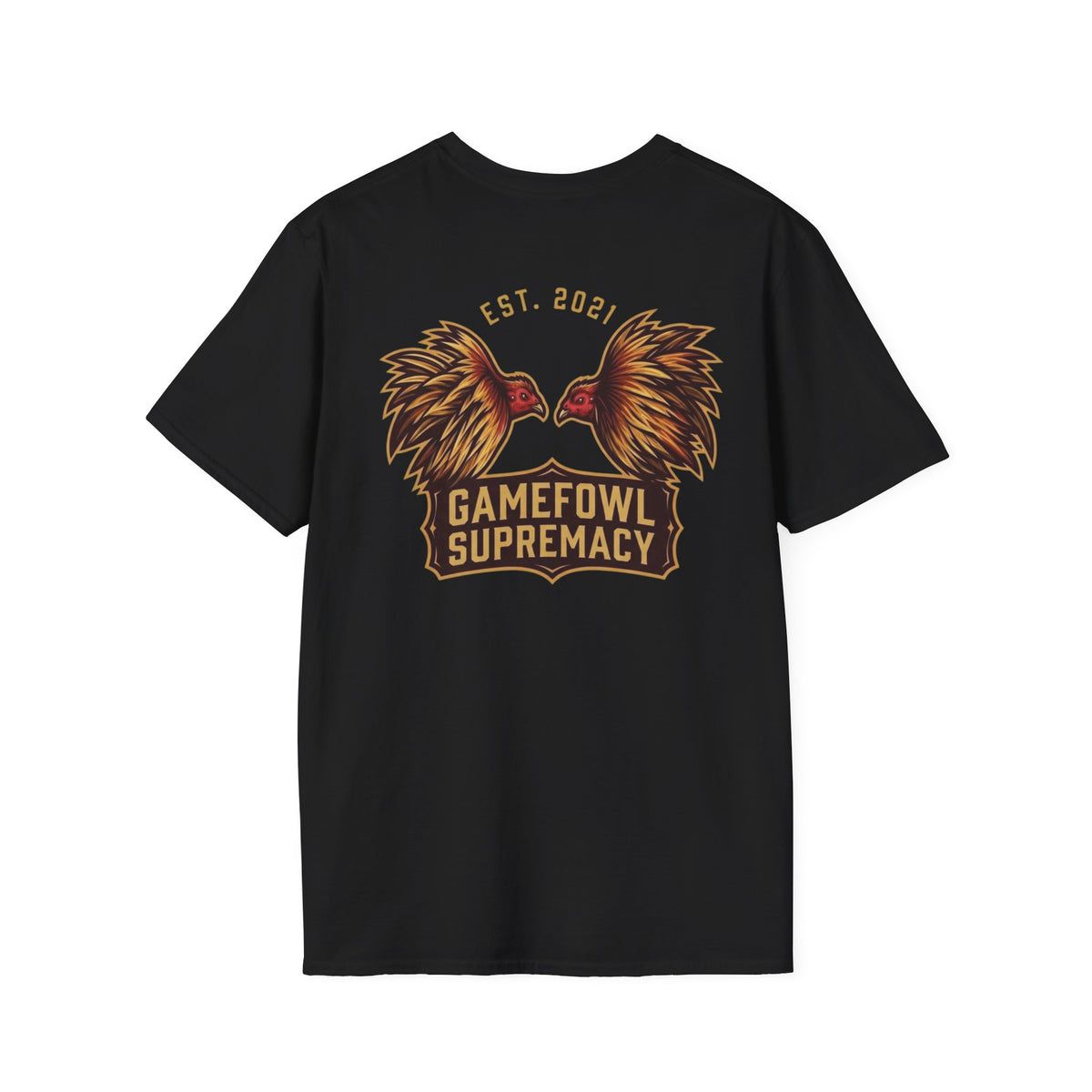 Gamefowl Supremacy T-Shirt — Rooster Fight Vintage Graphic Tee