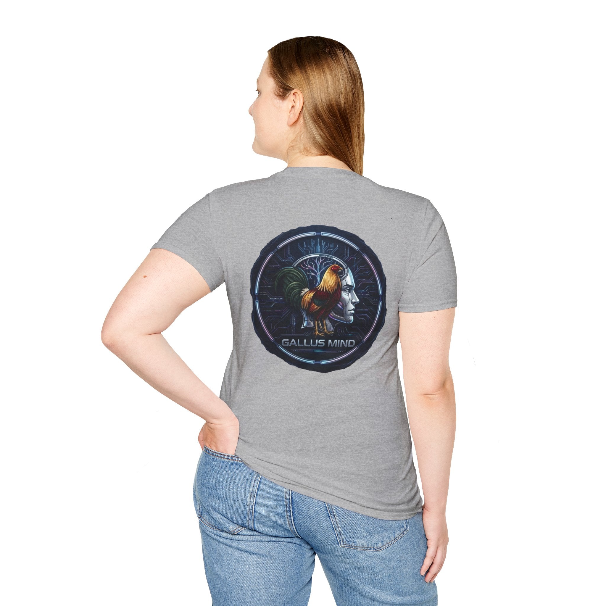 Gallus Mind T-Shirt — Dark Gothic Gem Graphic Tee