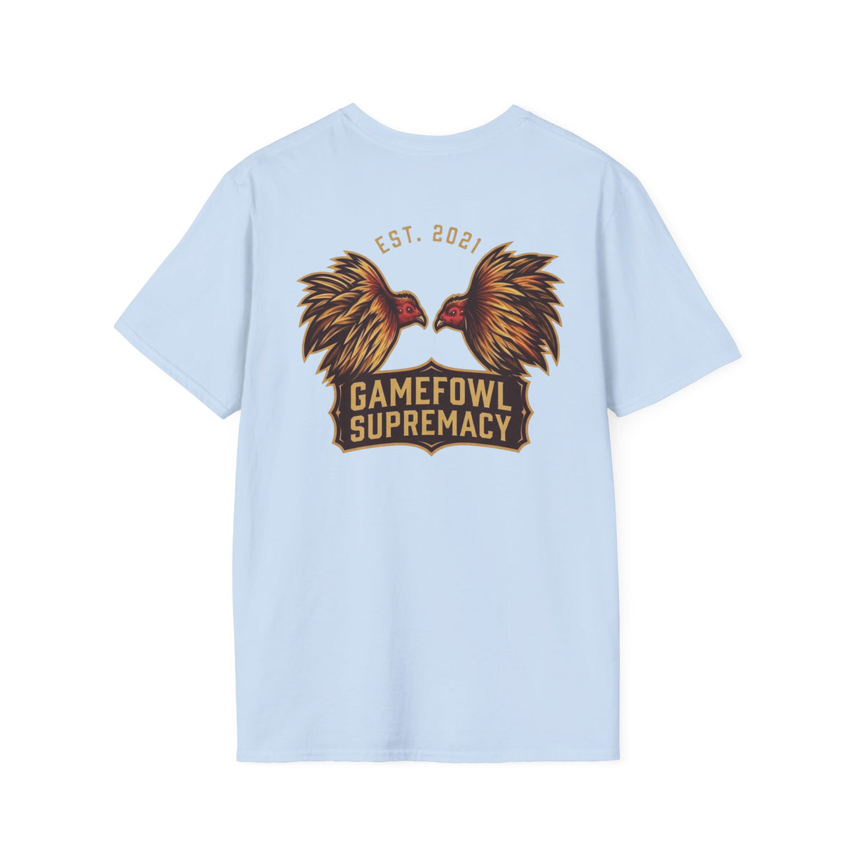 Gamefowl Supremacy T-Shirt — Rooster Fight Vintage Graphic Tee
