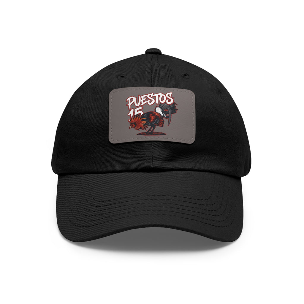 Puestos 15 Skull Graphic Hat with Leather Patch