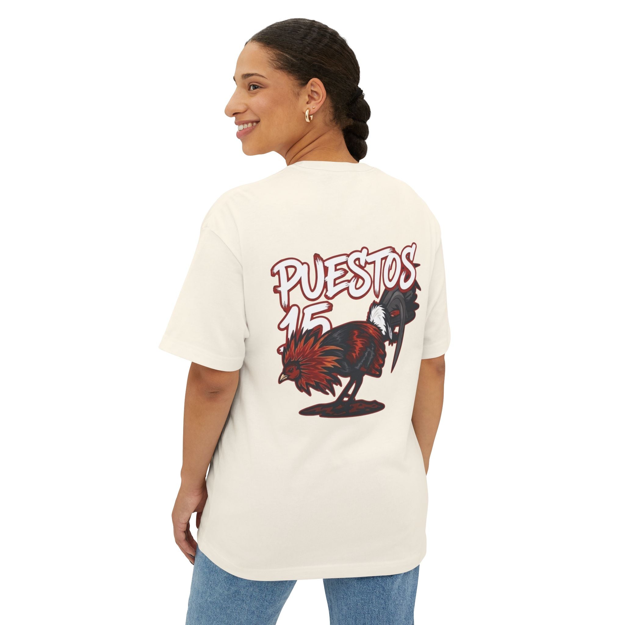 Puestos 15 Unisex Oversized Boxy Tee