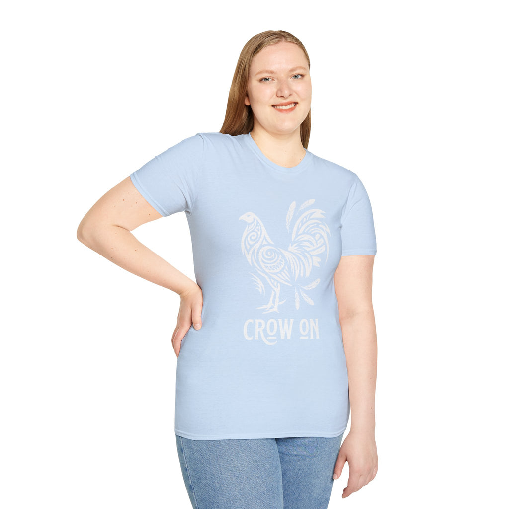 Crow On Vintage T-Shirt